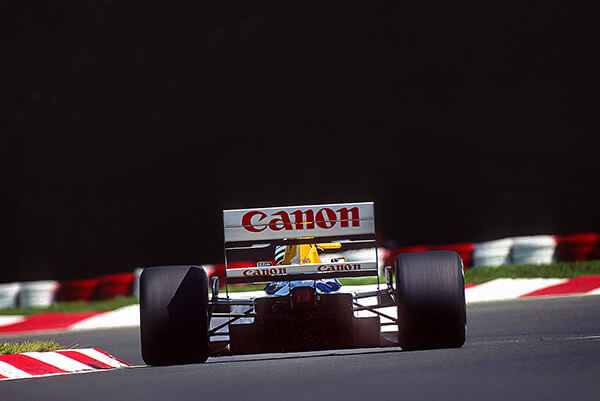 WILLIAMS-RENAULT, HUNGARIAN GP – 1991