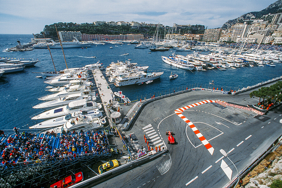 1997 - Eddie Irvine- The Port of Monaco